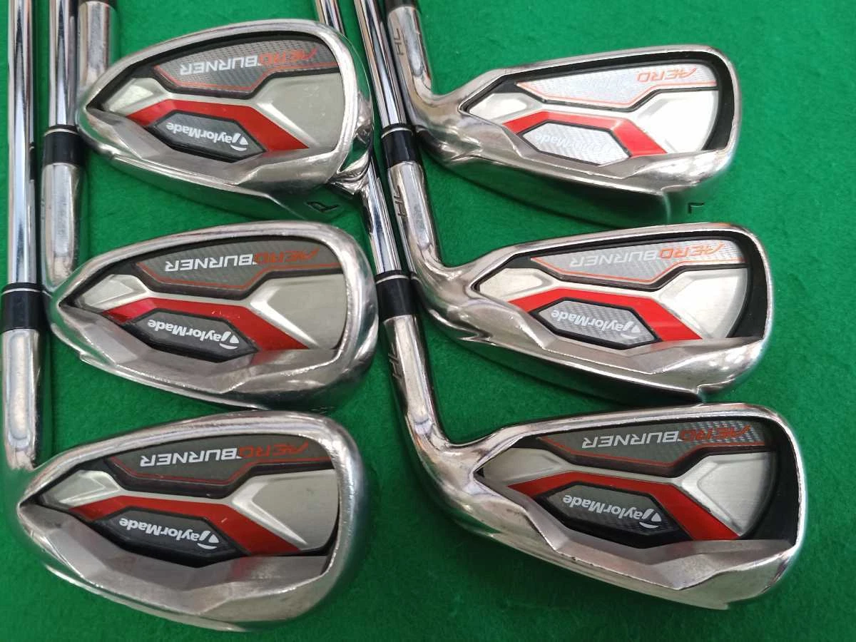 Taylormade AERO BURNER HL US 2015 Iron Set 5-9 Pw Steel Shaft Flex S 6pcs