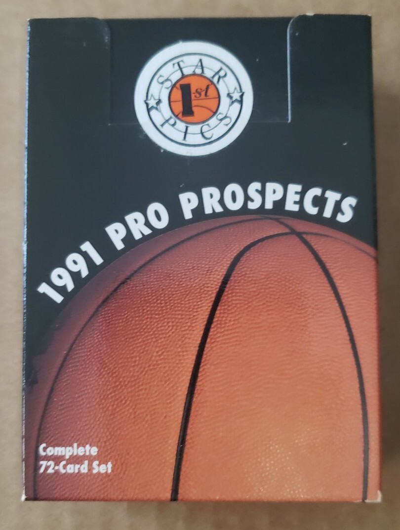 1991 Star Pics Pro Prospects Basketball Complete 72 Card Set Factory Sealed NEW