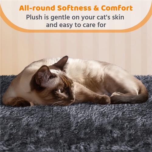 Árbol rascador para Gatos 106 cm con 2 Casitas y Pelota de Juego Natural Sisal - Imagen 9 de 29