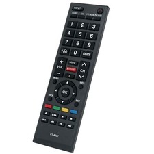 New CT-8037 Replaced Remote for TOSHIBA Smart HDTV TV 40L3400 58L5400UC 65L5400U