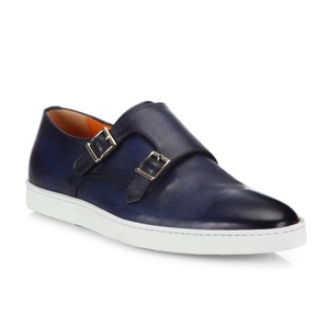 santoni monk strap sneakers
