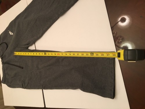 nike. men"s sweat pants. sz.M. gray. pull-on 3 pockets. - 第 5/6 張圖片