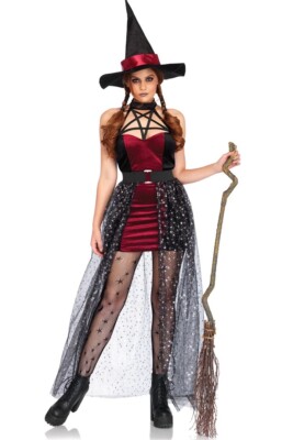 Leg Avenue Celestial Witch 3 Pc Costume, NEW WITH TAGS, Size M/L