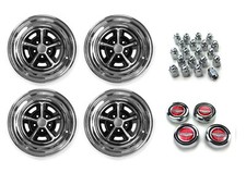 Magnum 500 Wheel Kit - Includes Wheels Caps Lugs - Choice Of Size Caps Magnum 500 Wheel Kit - Includes Wheels Caps Lugs - Choice Of Size Caps