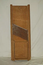 Antique Wooden Kraut Cabbage Slaw Cutter Box Primitive Farm Tool Kitchen
