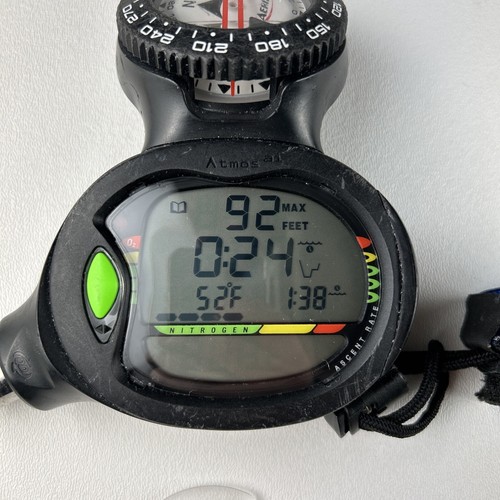 Oceanic Aeris Atmos ai Air Integrated Nitrox Scuba Dive Diving Computer