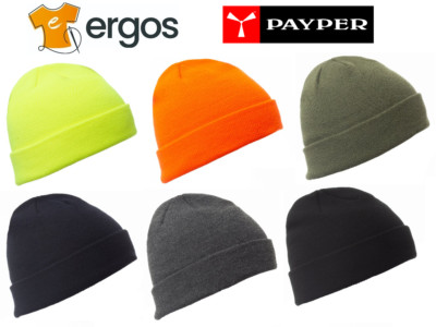 PAYPER 5 PIECE EVEREST Knit 100% Acrylic Beanie Unisex Winter Lapel