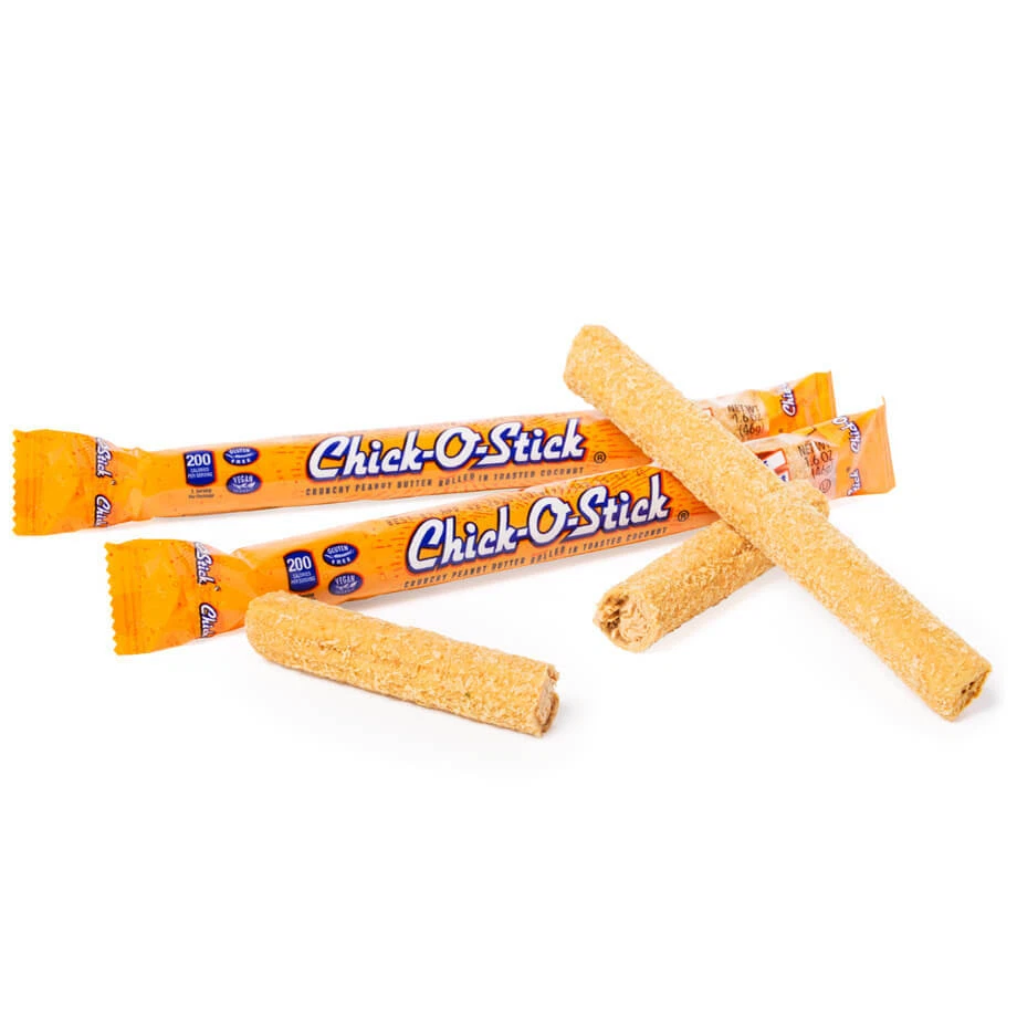Chick O Sticks 24ct Case 1.6oz Sticks Crunchy Peanut Butter w
