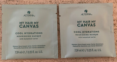 Alterna My Hair My Canvas Cool Hydrations Nourishing Masque Mask Sample 0.25oz