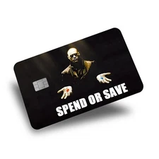 Money Meme Credit Card Skin/Credit Card Sticker- Money Meme Card Skin/Sticker