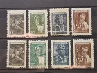 1949 RUSSIA. DEFINITIVES.  SMALL & LARGE SIZE. UNUSED. MNH OG. RARE !!!