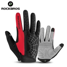 ROCKBROS Cycling Gloves Motocycle Mountain Bike Gloves Full Finger Biking Gloves