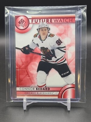 2023-24 UD SP Authentic Future Watch Limited Connor Bedard Chicago BlackHawks