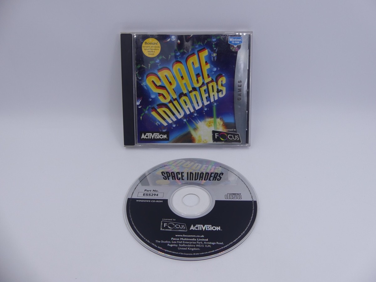 その他 SPACE INVADERS for WINDOWS CD-ROM NEW - SPACE INVADERS PC CD ROM 1999 ACTIVISION UPDATED 3D