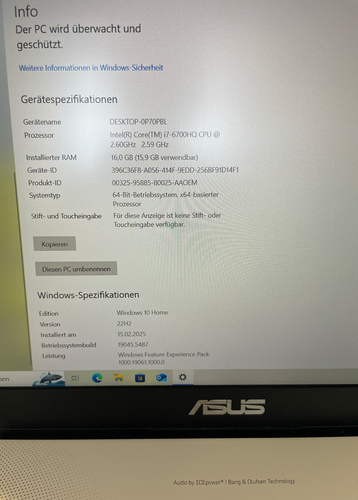! S T O P ! ASUS N551V Gaming Laptop, 16GB, 256GB SSD, DVD, NVIDIA GTX960M 4GB - Bild 14 von 21