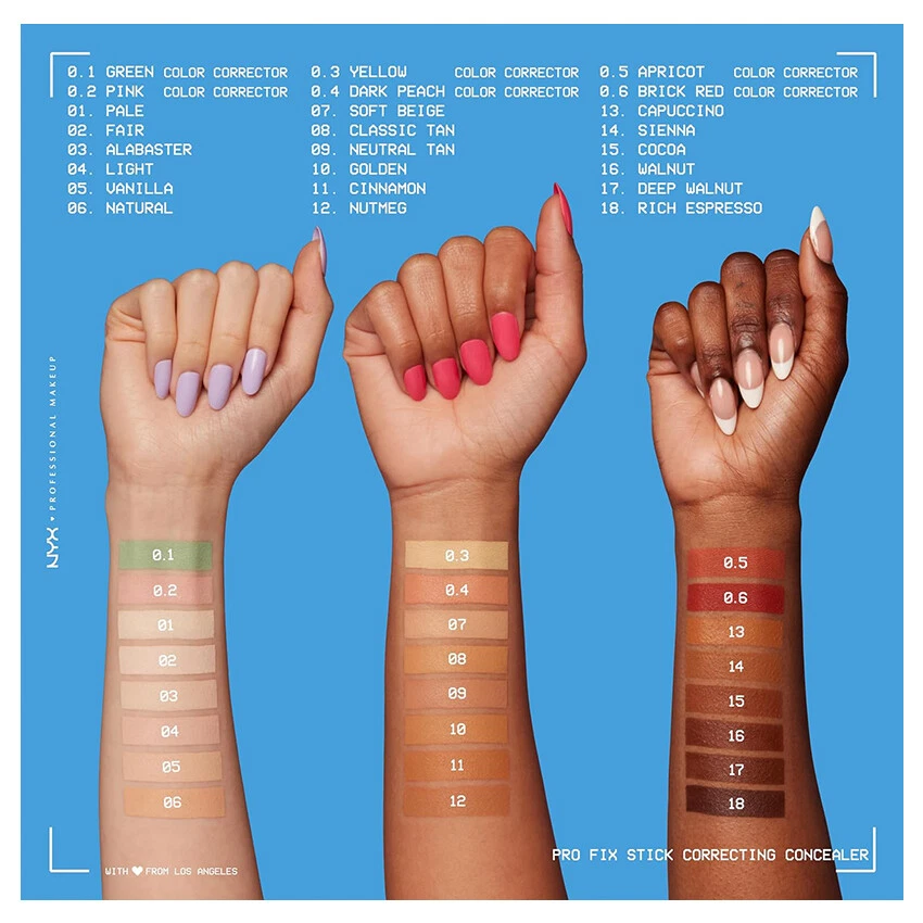 1 NYX Pro Fix Stick Correcting Concealer "Pick Your 1 Color" *Joy's cosmetics* - Image 2 of 4