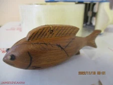 DICK DON TRUDELL ICE FISHING SPEARING DECOY CONTEMPORARY XMAS ORNAMENT 29