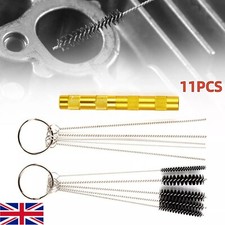 11Pcs Airbrush Spray Cleaning-Repair-Tool Kit Stainless Steel Needle & Brush-Set