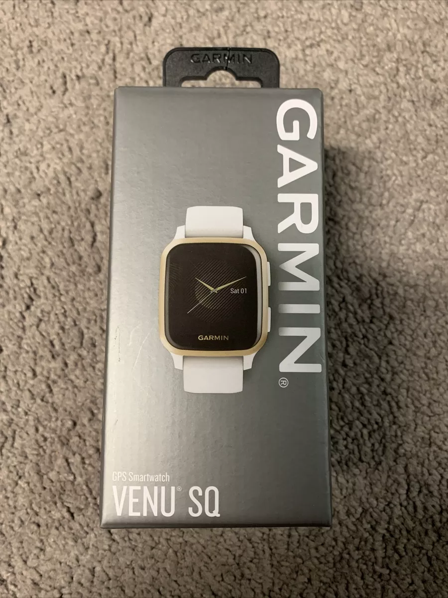 Garmin Venu SQ GPS Smartwatch - White Band - BRAND NEW!!
