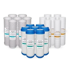 21 PK Whole House Replacement Water Filter Sediment CTO GAC Coconut Shell carbon