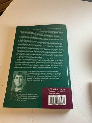 God, Locke, and Equality : Christian Foundations in Locke's Political Thought by - Picture 2 of 2
