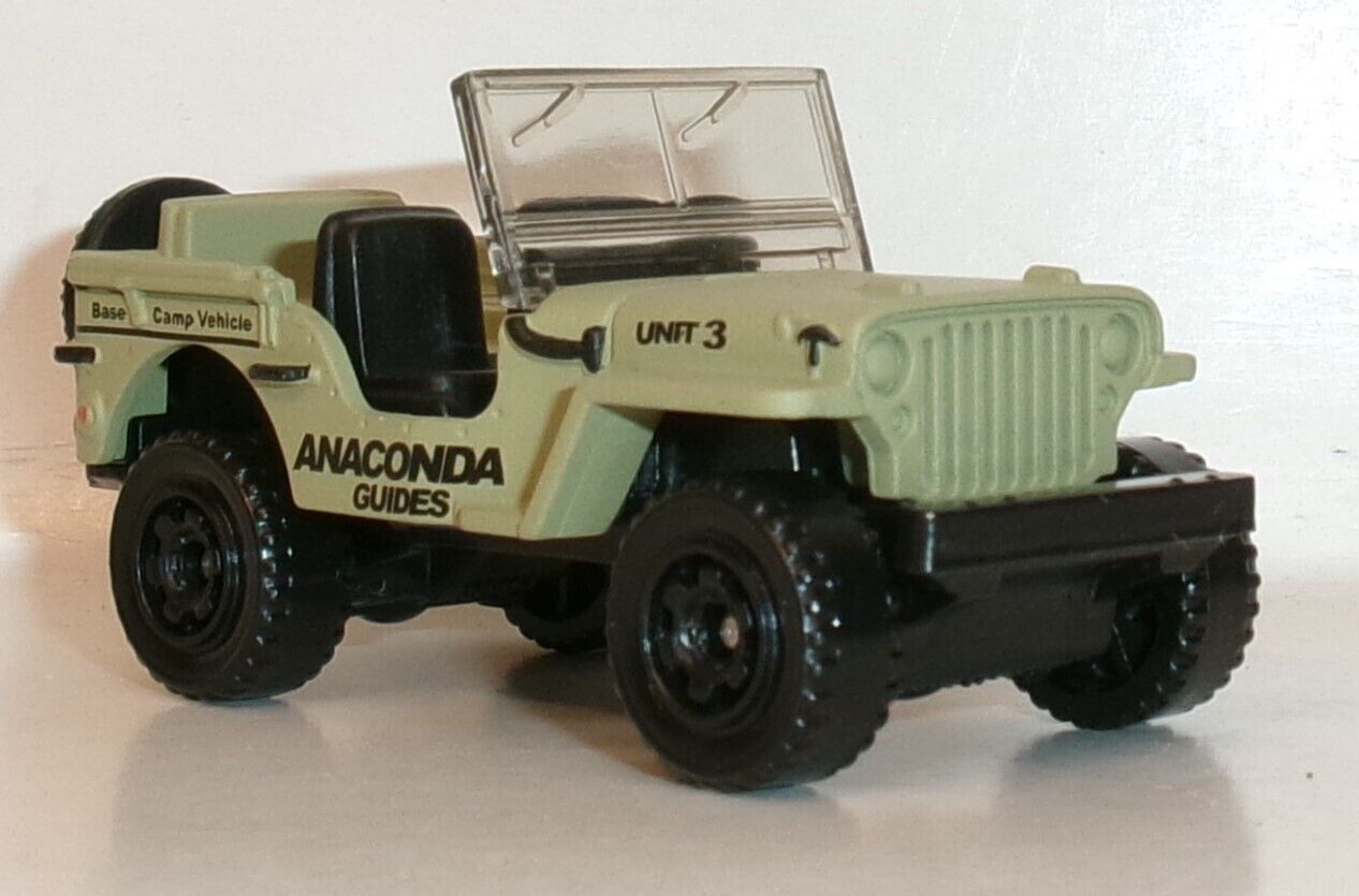 LOOSE 2022 MATCHBOX 1:64 TAN 1943 JEEP WILLYS MULTIPACK ANACONDA GUIDES