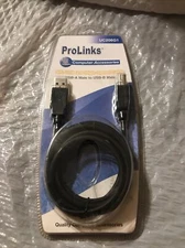 6FT High Speed USB 2.0 A-B Male Printer Scanner Cable