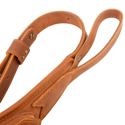 Leather Rifle Carry Sling Shotgun Shell Holder Strap for .308.22MAG.357 12GA - Picture 58 of 60