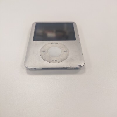 Apple iPod Nano 3rd Generation A1236 4GB Silver | eBay