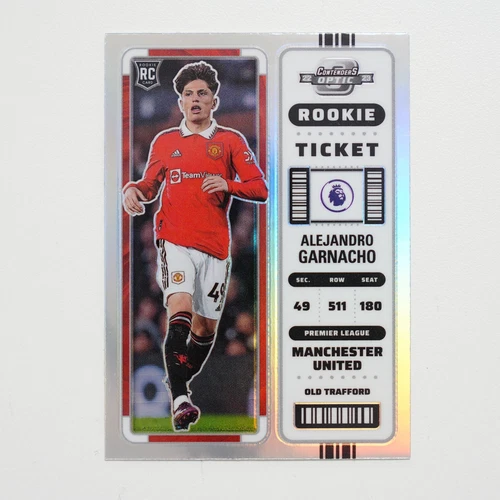 2022-23 Panini Chronicles Contenders Optic Premier League Alejandro Garnacho#299