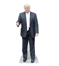 DONALD TRUMP LIFE SIZE CARDBOARD CUTOUT. FREE SHIP *****MADE IN USA****
