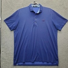 Greyson Polo Shirt Mens L Multi Stretch Golf Performance Short Sleeve Pullover