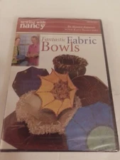 Sewing With Nancy Zieman Fantastic Fabric Bowls DVD Brand New Factory Sealed