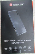 USB C Laptop Docking Station Dual Monitor 12 in 1 USB Gen 2 USB C FREE SHIPPING