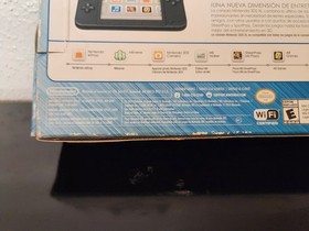 Nintendo 3DS XL Super Smash Bros Edition Blue BOX AND INSERTS ONLY NO 3DSXL