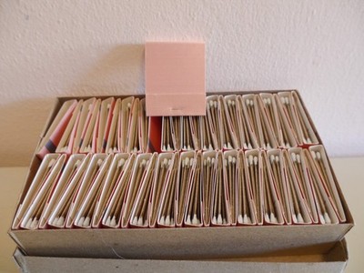 Lot of 50 NEW Matches Satin Finish, Pink, Weddings, Birthdays, Parties