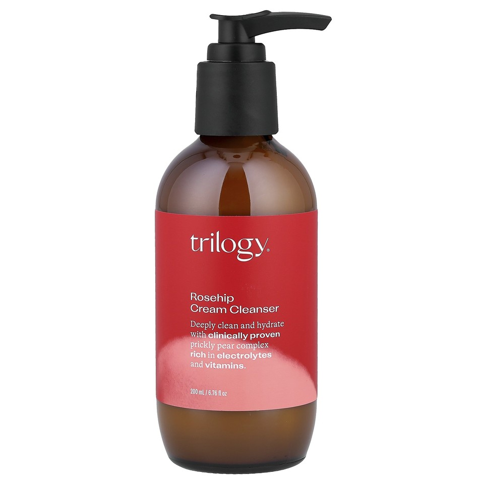 Rosehip Cream Cleanser, For All Skin Types, 6.76 fl oz (200 ml)