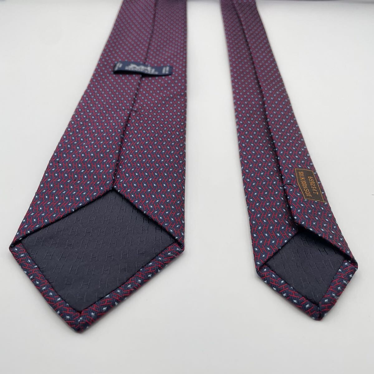 Excellent condition HERMES  tie current model H p… - image 5