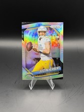 2025 Prizm Football Justin Herbert #215 SILVER Prizm Chargers