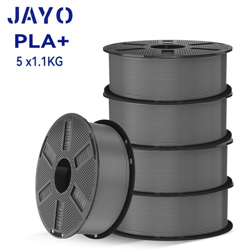 JAYO 5KG PLA+ Gray 3D Printer Filament 1.75mm PLA PLUS 3D Consumables for Toys