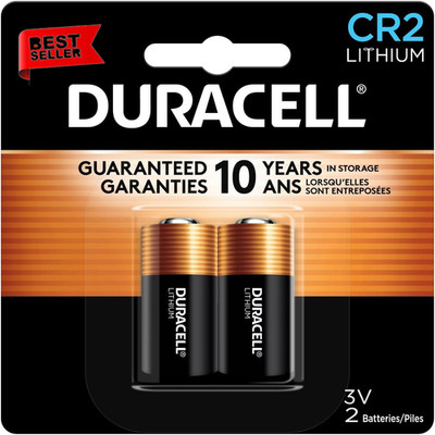 CR2 3V Lithium Battery, 1 Count Pack, High Power for Cameras & Photography Use