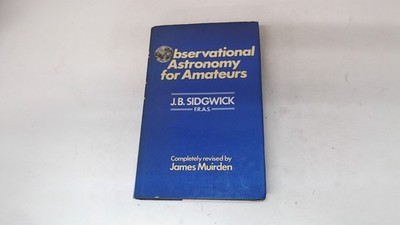 Observational Astronomy for Amateurs, Sidgwick, J.B., Pelham Book