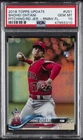 2018 TOPPS UPDATE RAINBOW FOIL #US1 SHOHEI OHTANI ROOKIE RC PSA 10