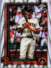2025 Topps Chrome Update #USC26 Christian Koss RayWave Refractor