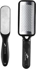 Fu Store 2 Pack Foot Files Callus Remover Stainless Steel Foot Rasp and Dual Sid