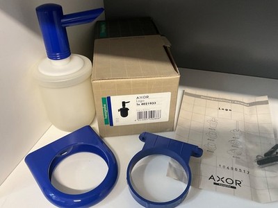 Hansgrohe Axor Uno - Logo Seifenspende-Lotionspender   Blau  , Logo, Rarität,