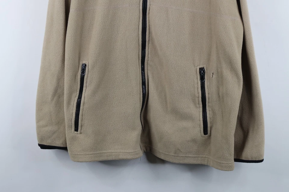 Vintage Ducks Unlimited Mens XL Distressed Spell Out Full Zip Fleece Jacket - Image 3 of 4