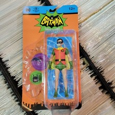 DC Retro Batman TV '66 Robin Oxygen Mask Action Figure Mcfarlane 2023