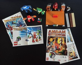 LEGO Games Lot: Robo Champ (3835) And Magma Monster (3847)