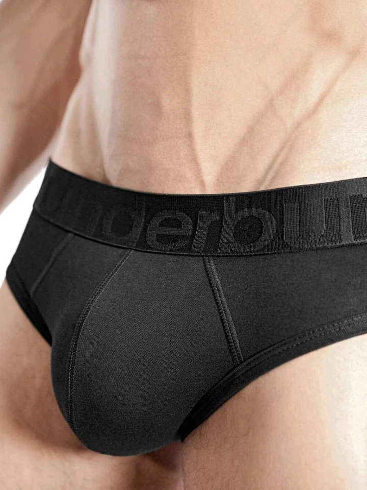 Calzoncillo acolchado remodelador de trasero Rounderbum para hombre. Negro, azul marino, gris Foto 4 de 4